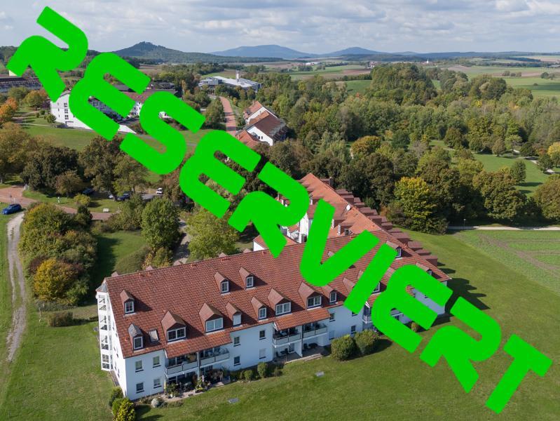 Helle und großzügige 2-Zimmer Eigentumswohnung im Kurgebiet von Bad Rodach! Voll möbliert!, 96476 Bad Rodach, Wohnung